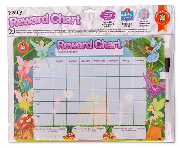 Edvantage - Magnetic Rewards Chart - Fairies