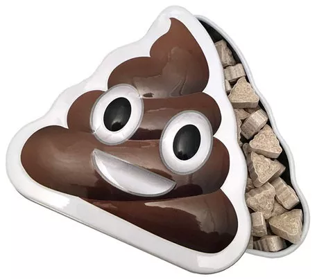 Emoticandy Poop Vanilla Candy Candy Tin