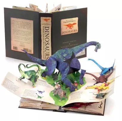 Encyclopedia Prehistorica Dinosuars Pop Up Book (Hard Back)