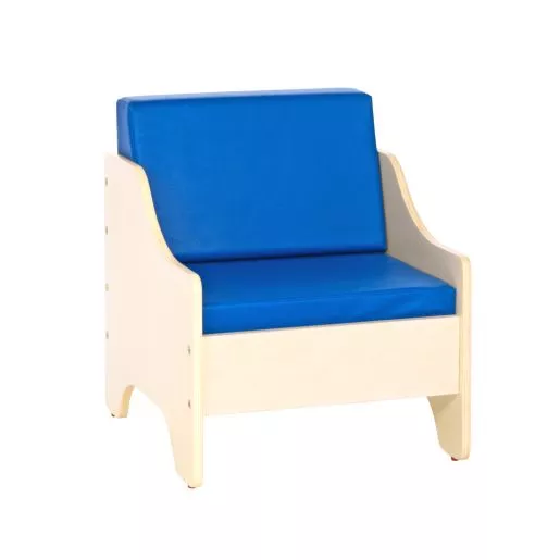 Environments Everyday Lounge Chair - Blue Cushions