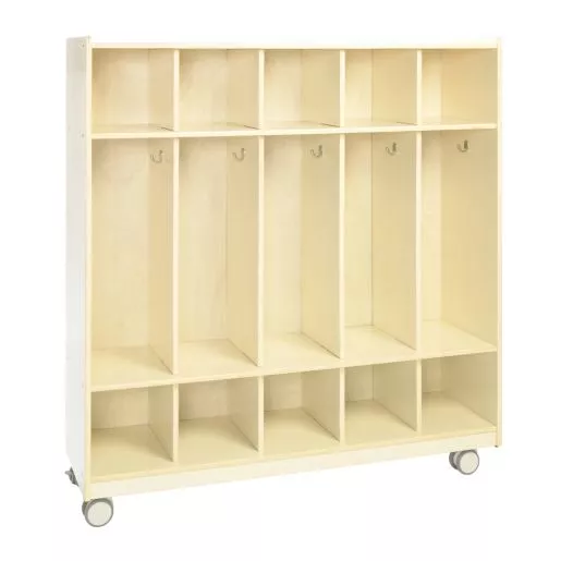 Environments Mobile 5-Section Locker with Shoe Storage - Ready to Assemble