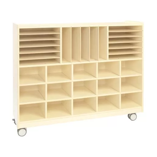 Environments Mobile Multi Section Storage Unit - Assembled