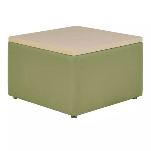 Environments Table Top Ottoman - Fern Green