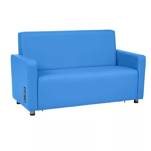 Environments Upholstered Arm Sofa - French Blue