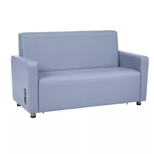 Environments Upholstered Arm Sofa - Powder Blue
