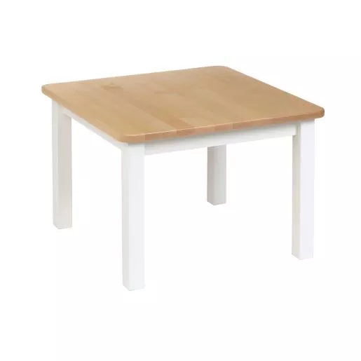 Environments White & Natural Toddler Table, 16"H