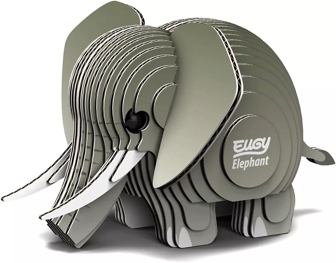 EUGY - Elephant 3D Puzzle