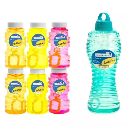 Excellerations Bubbles - 4oz 6 Pack/32oz 2 Pack