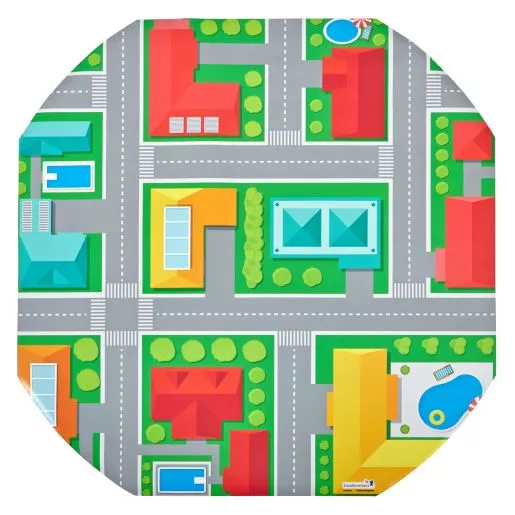 Excellerations Explorer Tuff Tray Roads Playmat