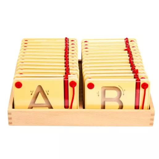 Excellerations Magnetic Writing Board Uppercase Set 26pcs