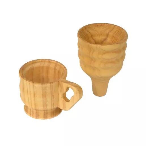 Explore Nook™ Wooden Funnel & Large Cup