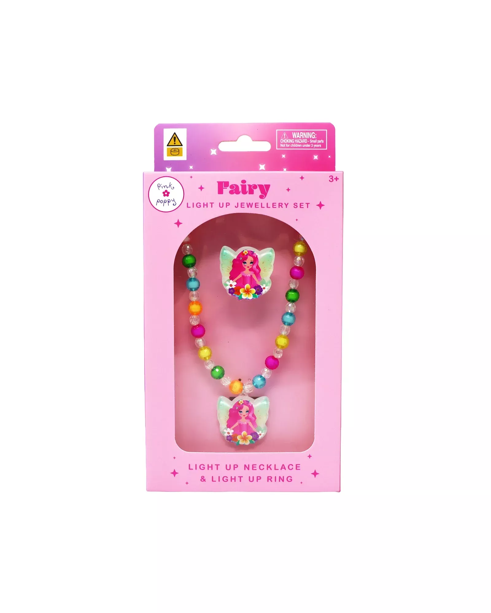 Fairy Magic Light Up Necklace & Ring Set