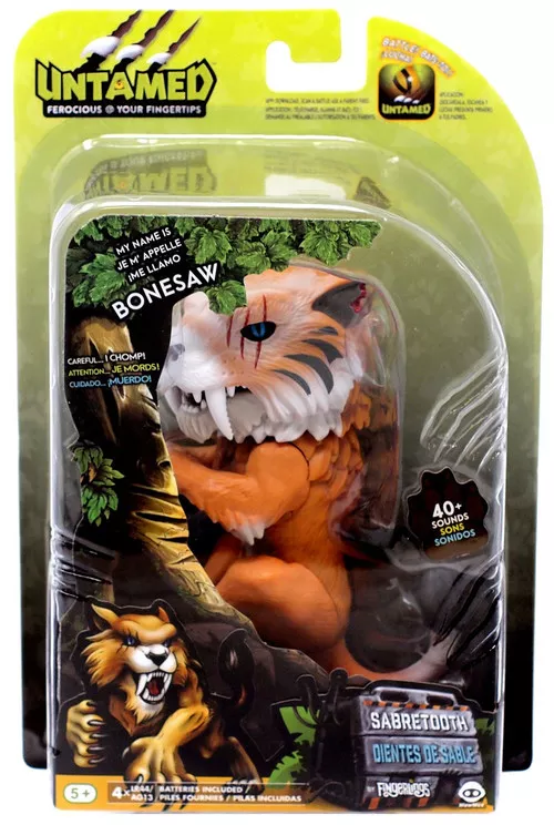 Fingerlings Untamed Sabretooth Bonesaw Figure