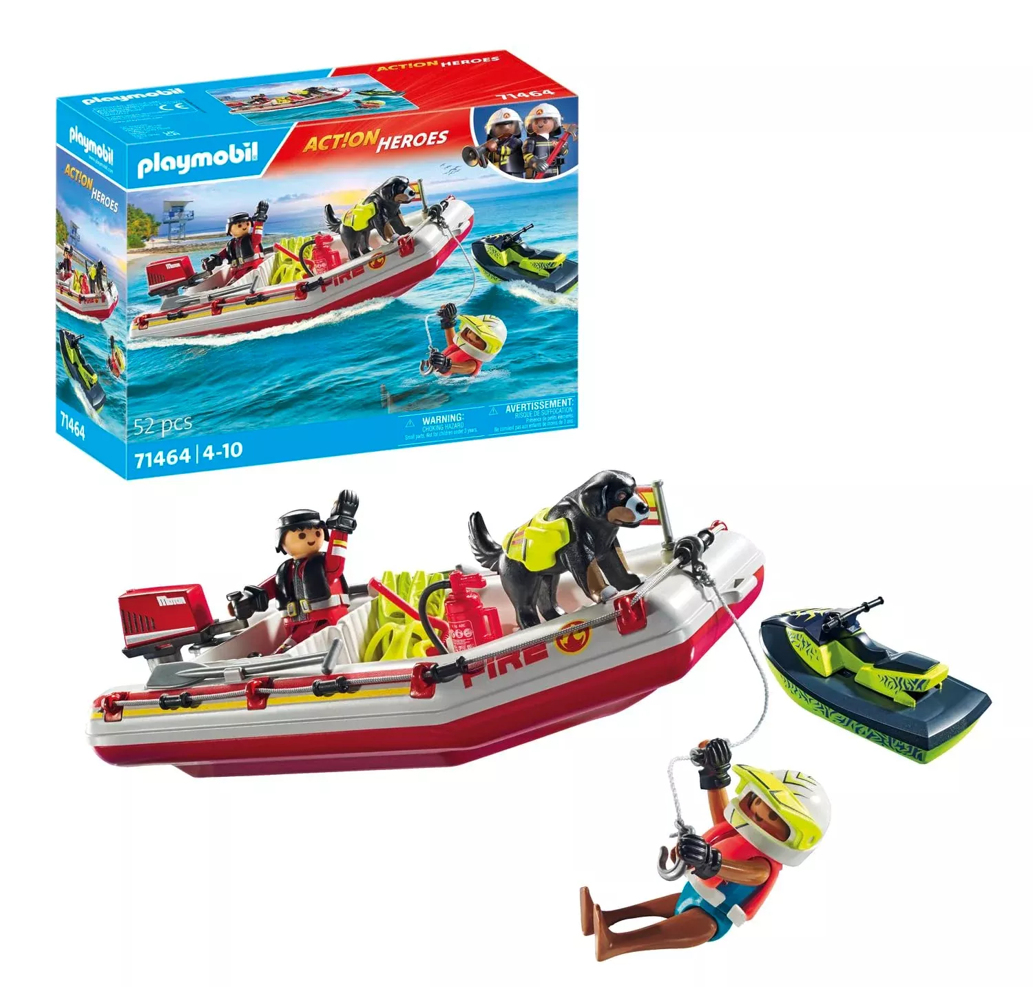 Fireboat with Water Scooter