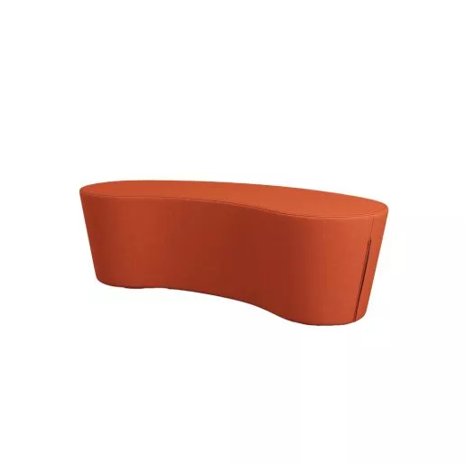 Flowform Bean Bench - Habanero