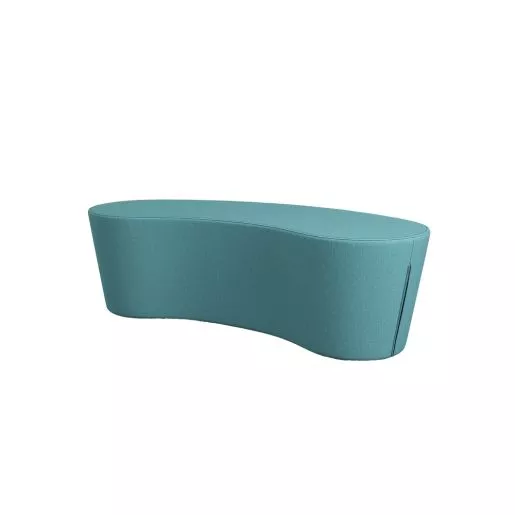 Flowform Bean Bench - Mediterranean