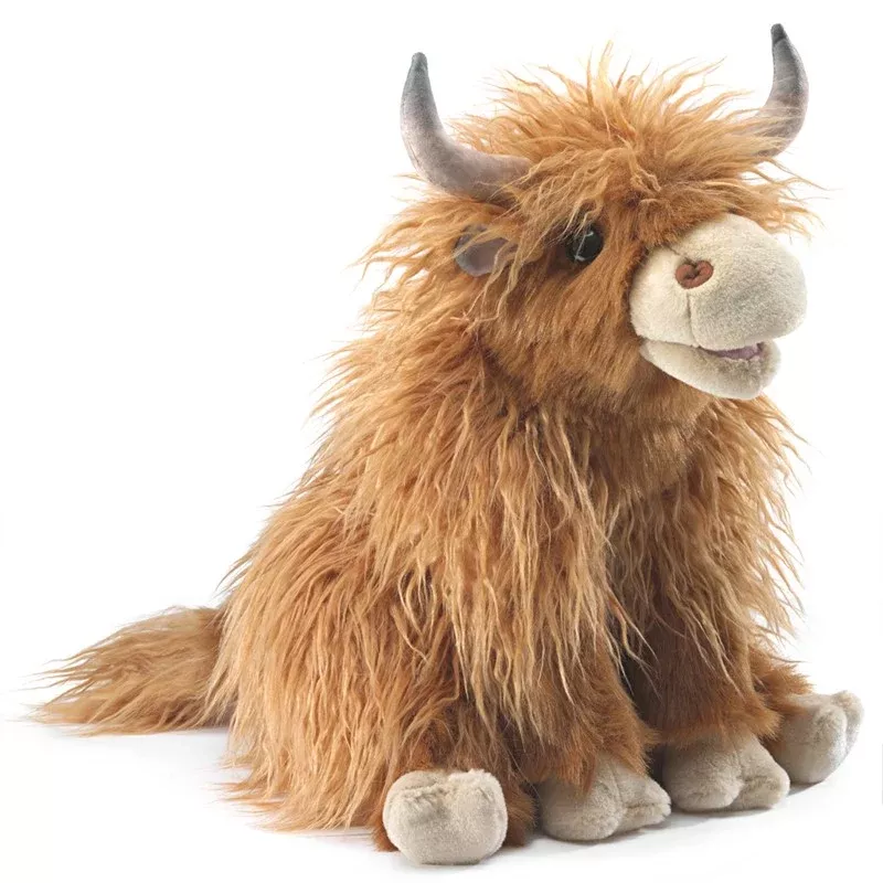 Folkmanis - Highland Cow Puppet