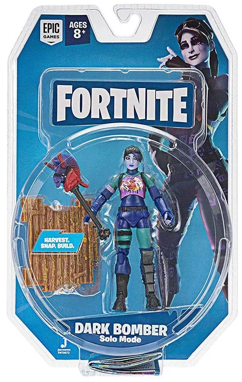 Fortnite Solo Mode Dark Bomber Action Figure
