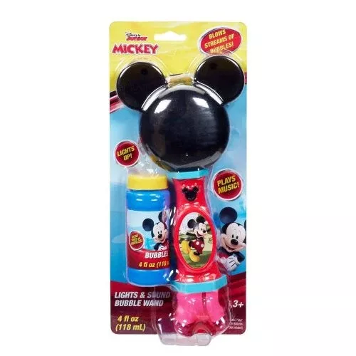 Fubbles Disney Magic Lights & Sounds Bubble Wand
