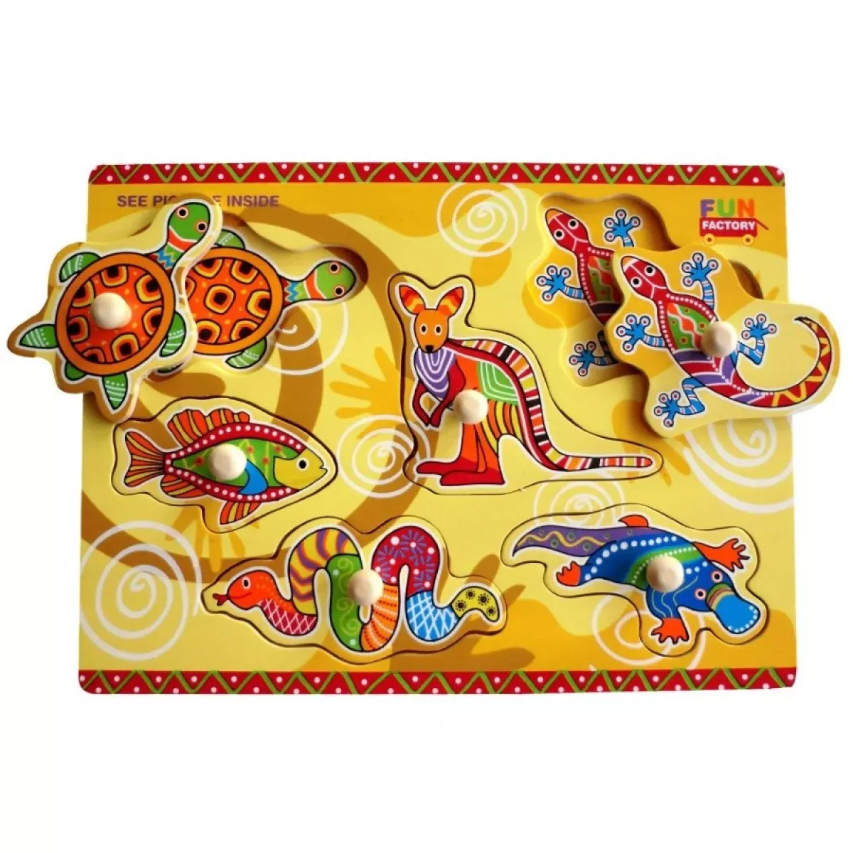 Fun Factory - Knob Indigenous Puzzle