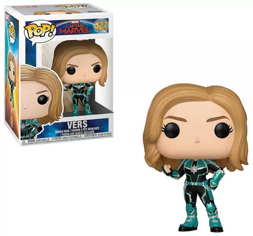 Funko Captain Marvel POP! Marvel Vers Vinyl Figure #427