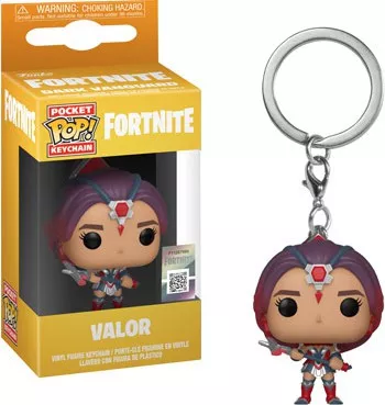 Funko Fortnite Series 2 Pocket POP! Valor Keychain