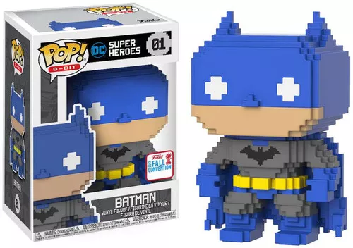 Funko POP! 8-Bit Batman Exclusive Vinyl Figure #01