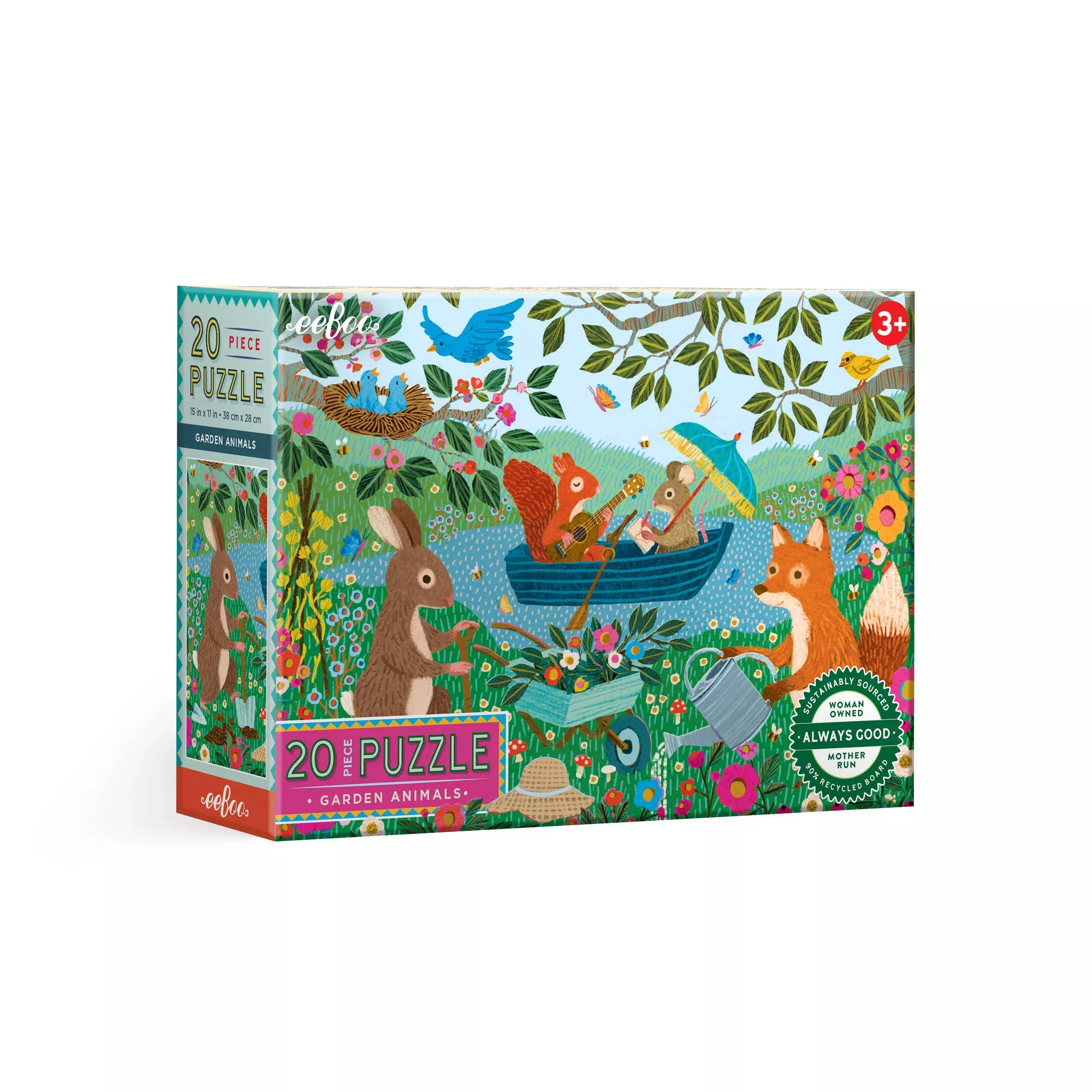 Garden Animals 20 Piece Puzzle