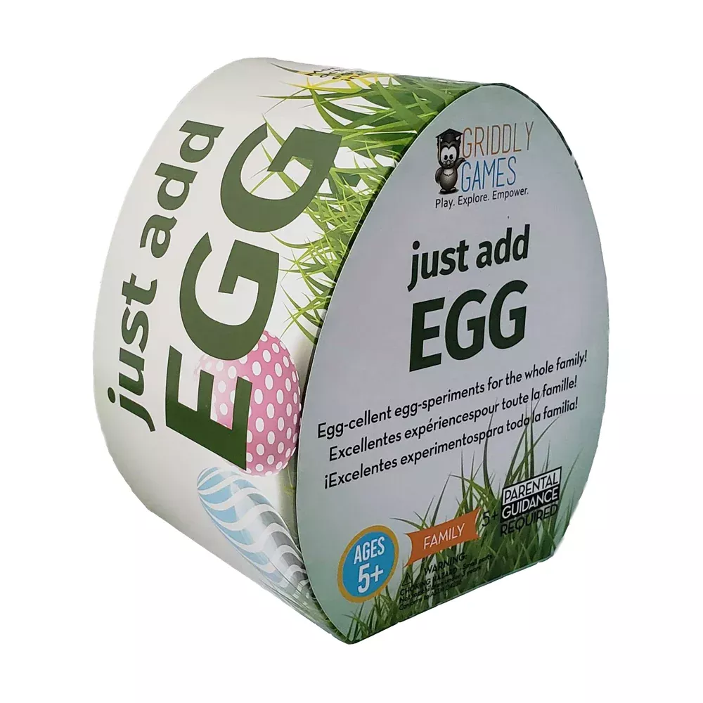 Griddly Games Just Add Egg Science Kit - Creative Experiment Set