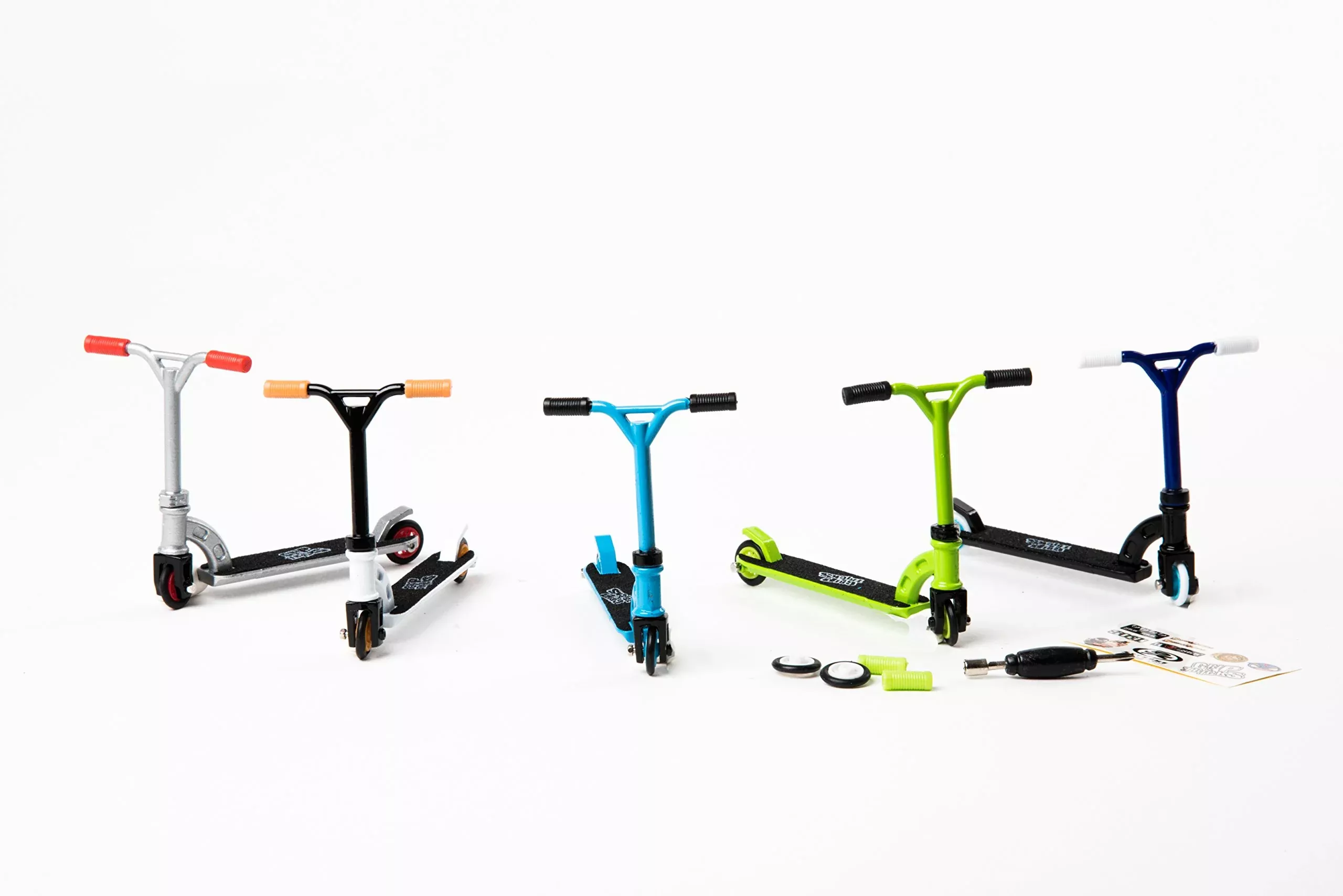 Grip & Tricks Mini Pro Finger Scooter Set with Customizable Features