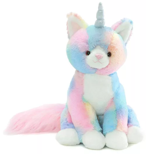 Gund Rainbow Shimmer Caticorn 9-Inch Plush