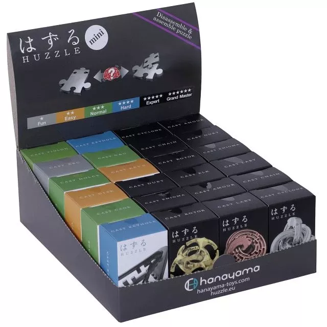 Hanayama Mini Huzzle Puzzles