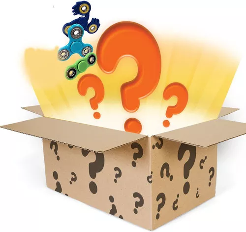 Hand Spinner 3 RANDOM Spinners MYSTERY Gift Box Spinners