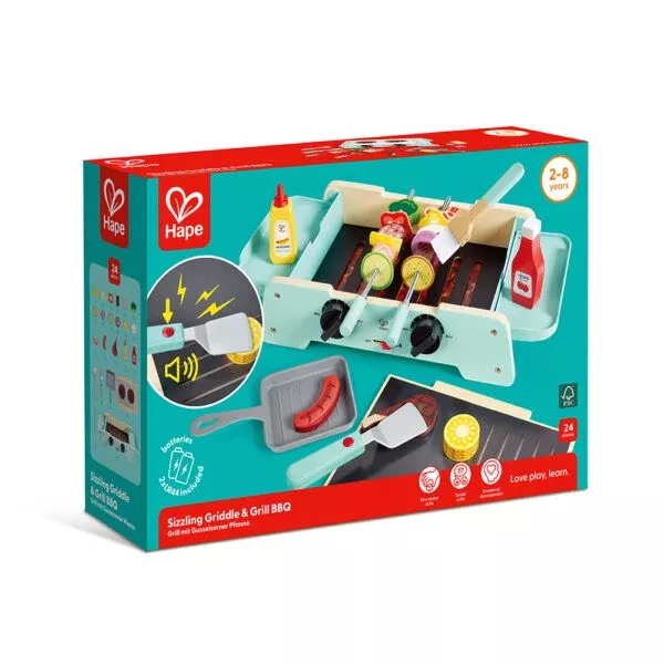 Hape Sizzling Griddle & Grill BBQ Set