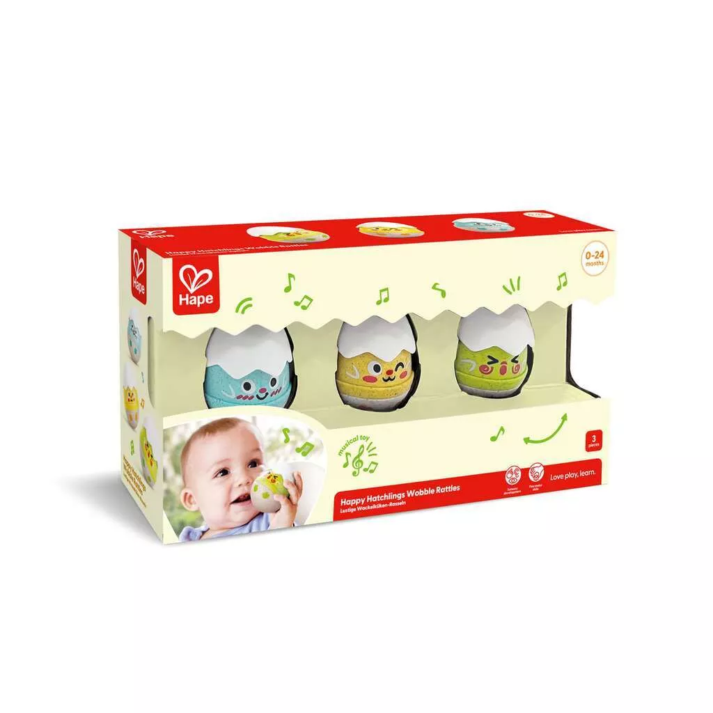 Happy Hatchlings Wobble Rattles