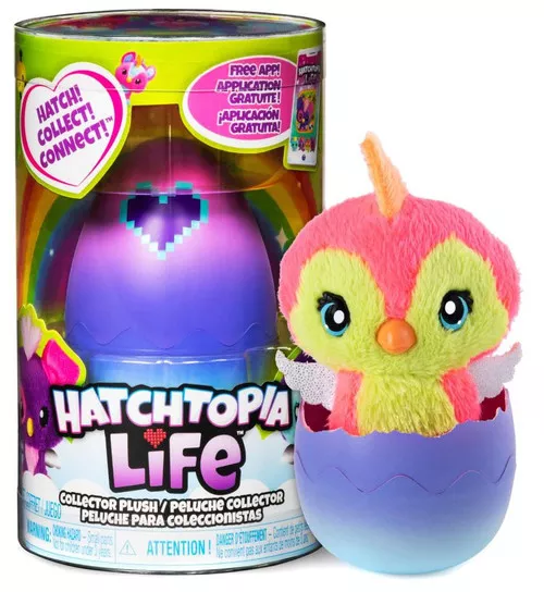 Hatchimals Hatchtopia Life Mystery Plush