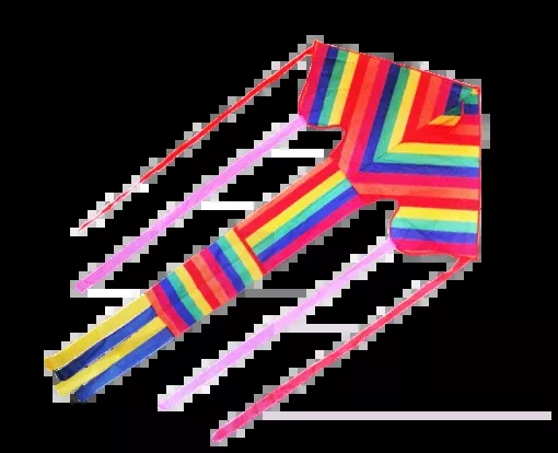 High as a Kite - Large Rainbow Kite