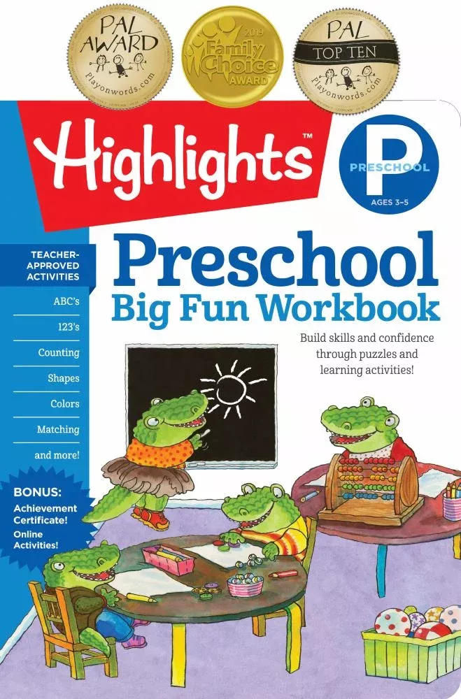 Highlights Preschool Big Fun Activity Workbook
