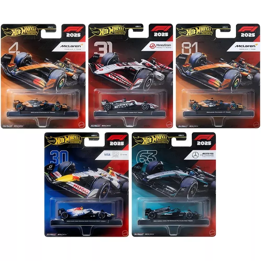 Hot Wheels Premium - Formula 1 Vehicles Assorted