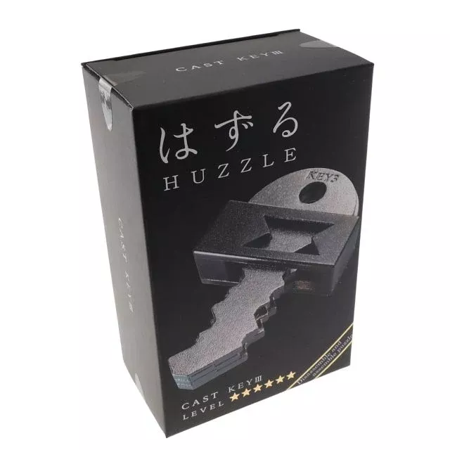 Huzzle Cast Key III Metal Puzzle