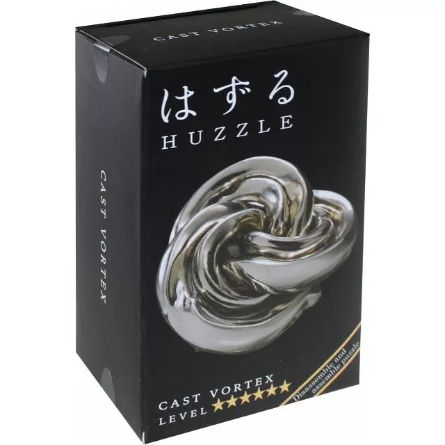 Huzzle Cast Vortex Metal Puzzle
