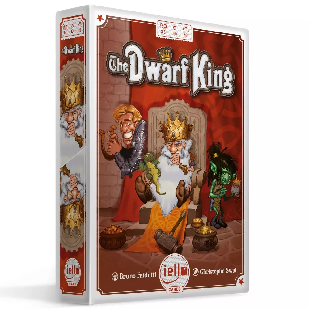 IELLO Dwarf King Dynamic Trick-Taking Card Game