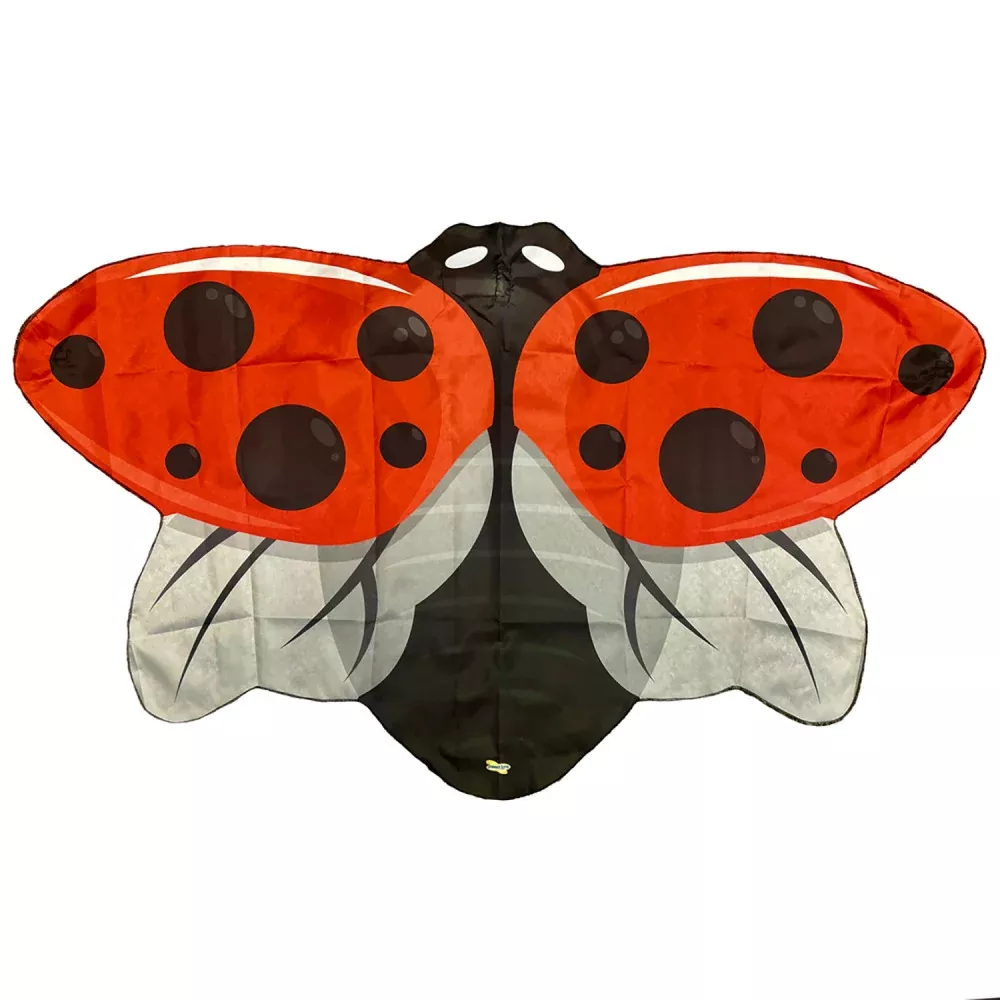 Insect Lore Ladybug Dress-Up Wings - Vibrant Red