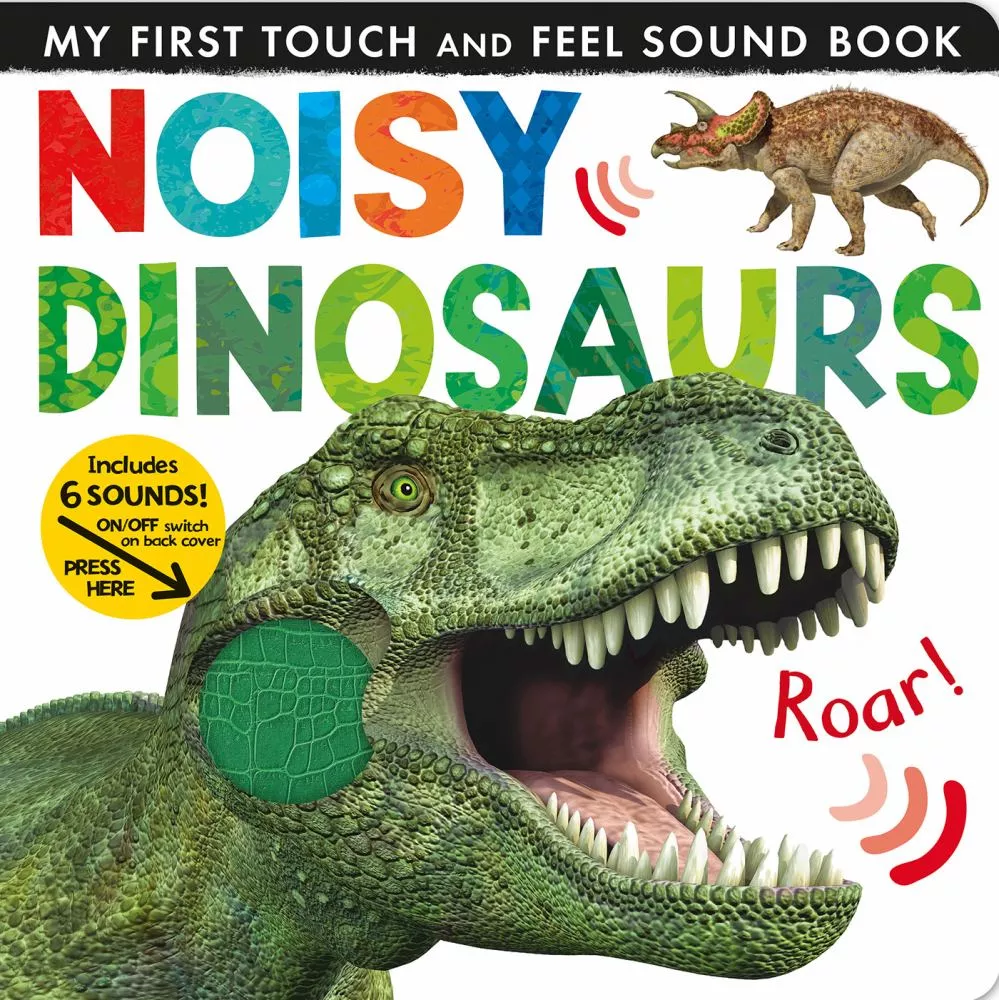 Interactive NOISY DINOSAURS Sound Board Book
