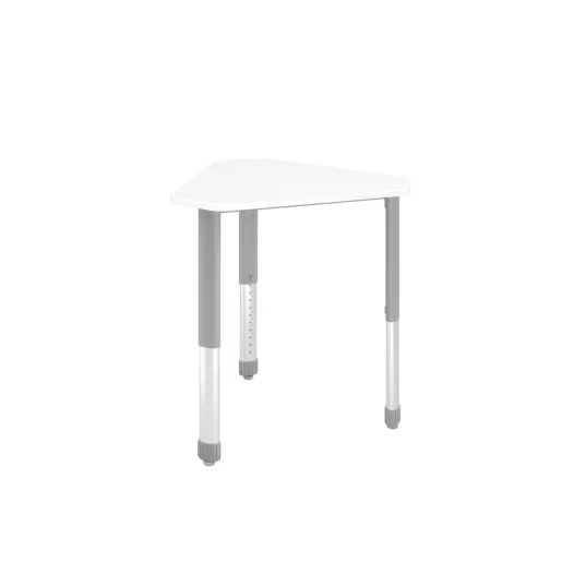 Interchange Diamond Adjustable Desk - Whiteboard