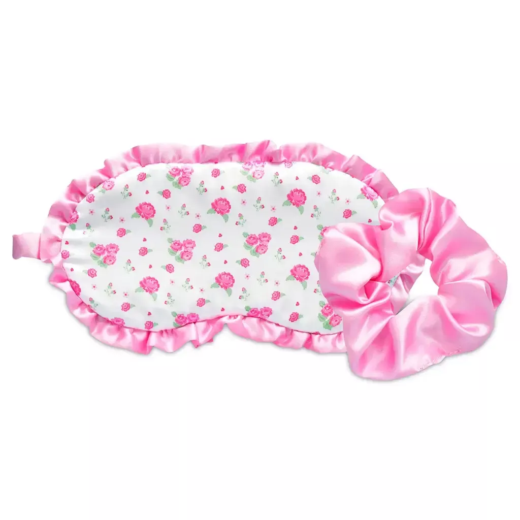 Iscream Pretty in Pink Eye Mask & Scrunchie Set