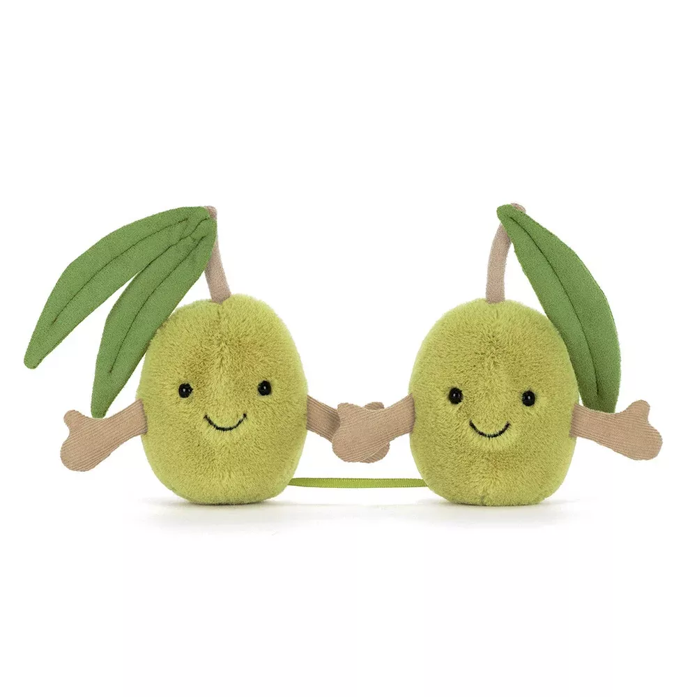 Jellycat Amuseables Pair of Olives LIMIT OF ONE PER CUSTOMER