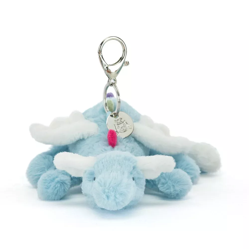 Jellycat Sky Dragon Bag Charm Charm - LIMIT OF ONE PER CUSTOMER