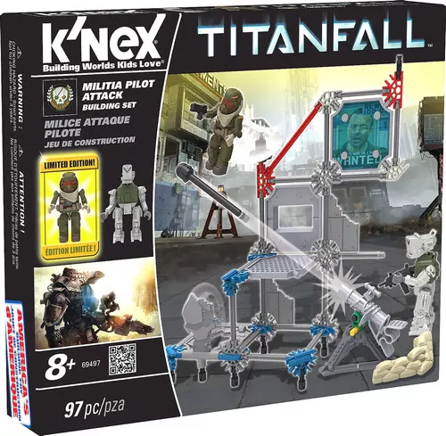 K'NEX Titanfall MILITIA Pilot Attack Set #69497