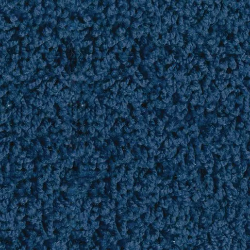 KIDply Midnight Blue 7'6" x 12' Rectangle Solid Carpet